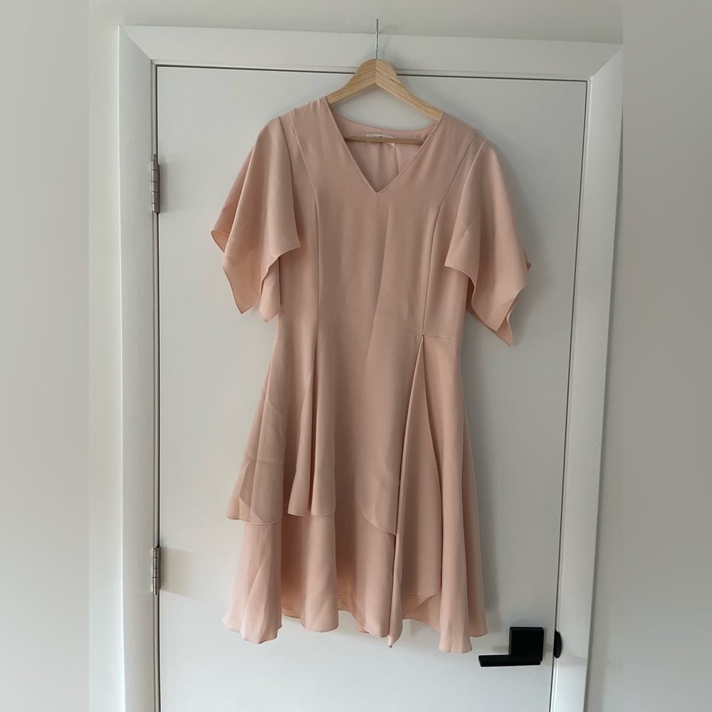 Adeam • Blush Flutter Sleeve Dress